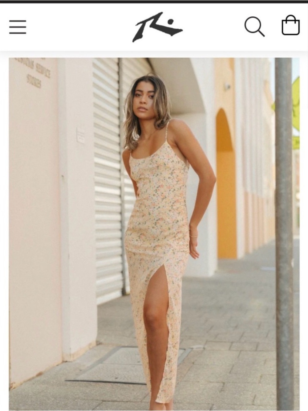 rusty lyla maxi dress